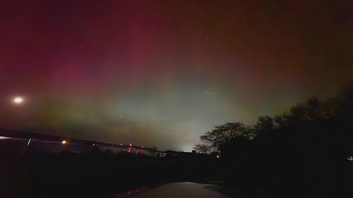 #northernlights #aouraborealis This is some pictures I got in southwestern wisconsin