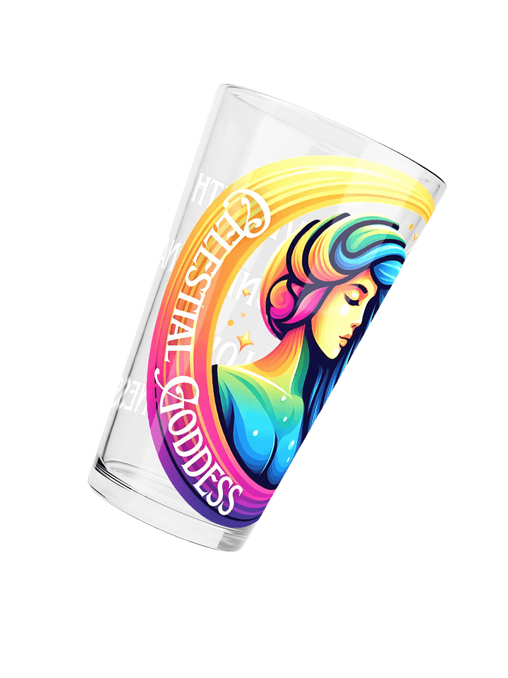 Celestial Crescent Moon Pint Glass product image (1)