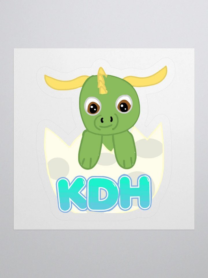 KDH Logo Sticker product image (1)