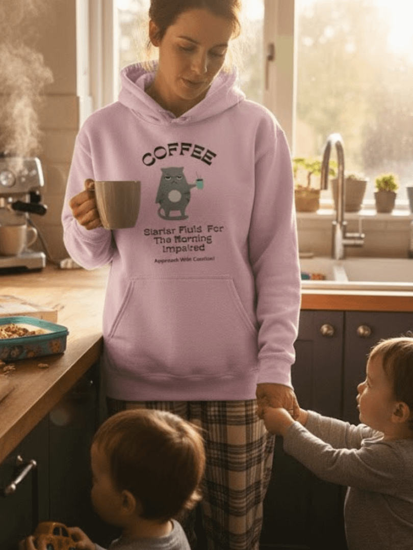 Coffee Starter Fluid For The Morning Impaired Hoodie product image (1)