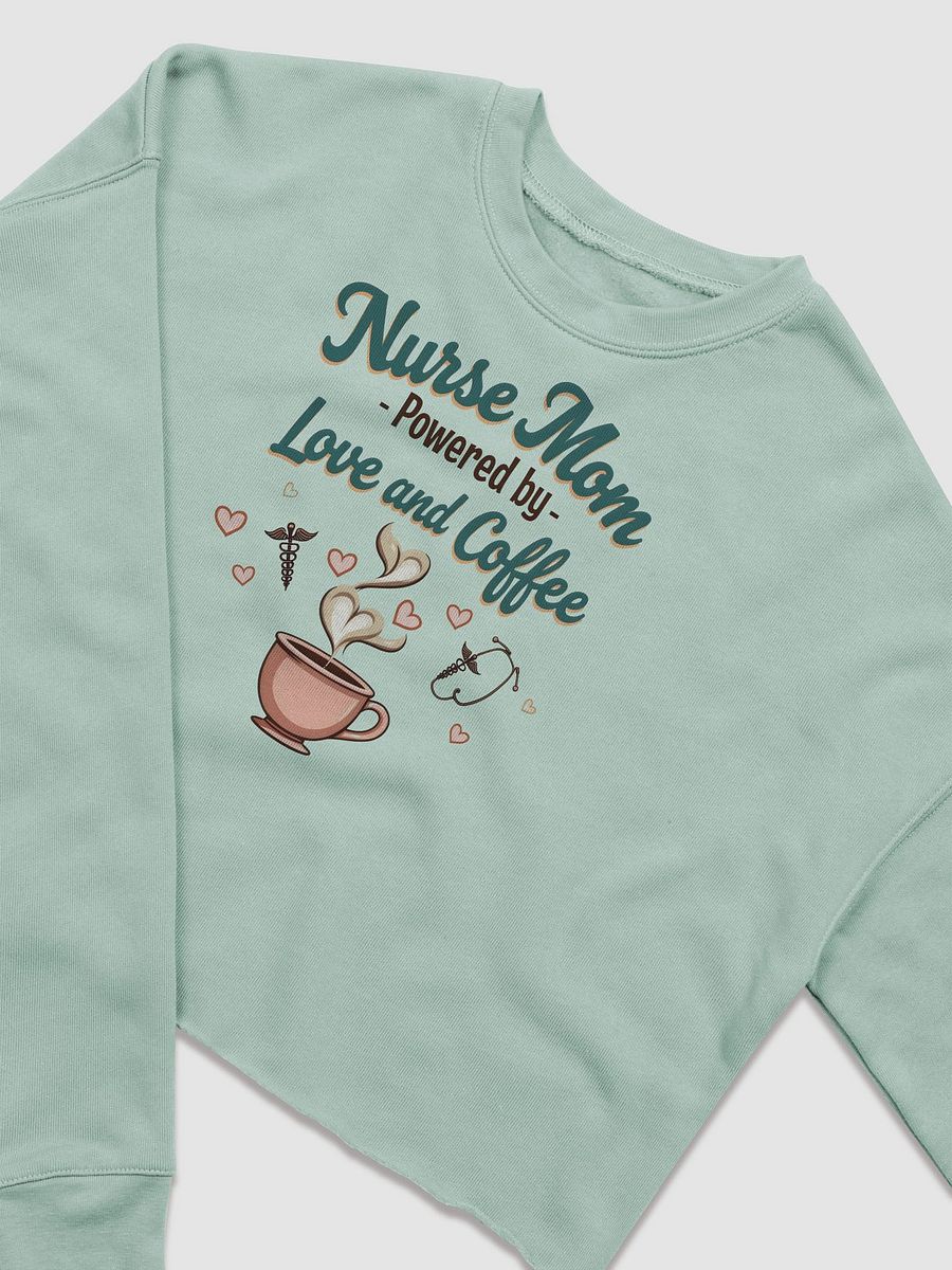 Nurse Mom Love & Coffee Fleece Sweatshirt product image (5)