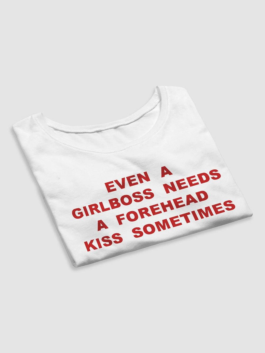 Girlboss Forehead Kiss - Baby Tee product image (7)