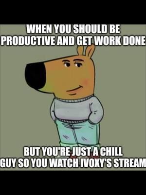 just a chill guy, live on Twitch soon! #chillguy #twitch #streamer #chill 