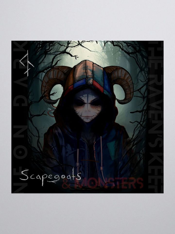 Scapegoats and Monsters cover Sticker product image (1)
