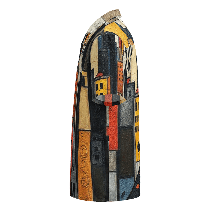 Abstract City Bomber Hawaiian Shirt product image (3)