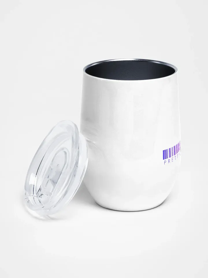 Pretty AntiSocial Barcode Logo Wine Tumbler product image (2)