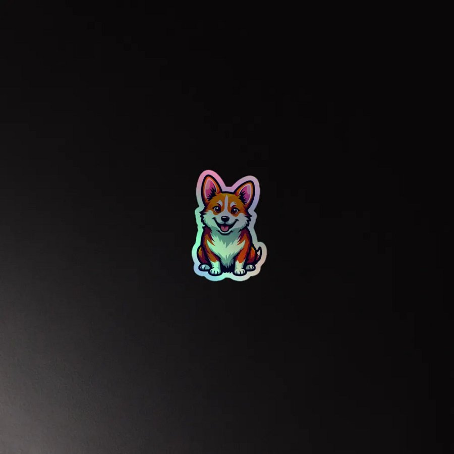 Happy Paws Holographic Sticker Set product image (4)