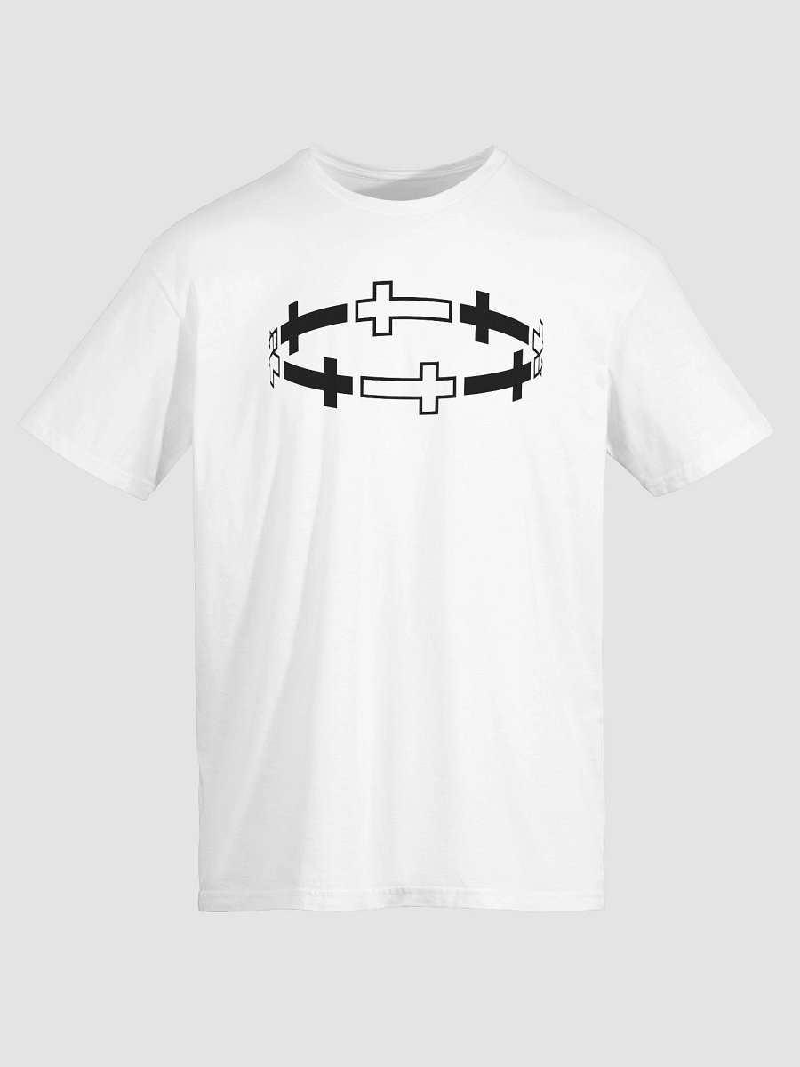 Black Cross Circuit Unisex Tee product image (1)