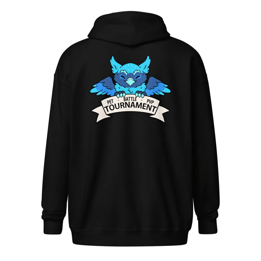 Blue Logo Zip Up Hoodie product image (2)