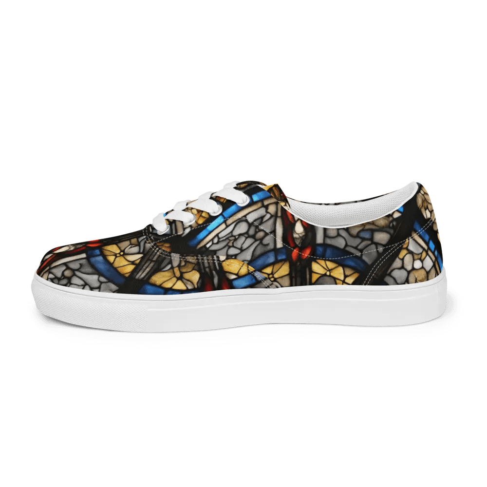 Symmetry in Bloom Men's Canvas Shoes product image (11)