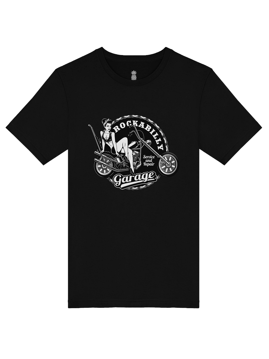 Rockabilly! Animationsaurus Garage Pinup Girl Unisex T-Shirt product image (53)