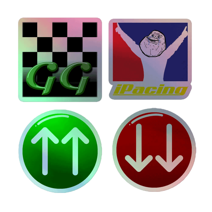 Emote Holo Stickers product image (2)