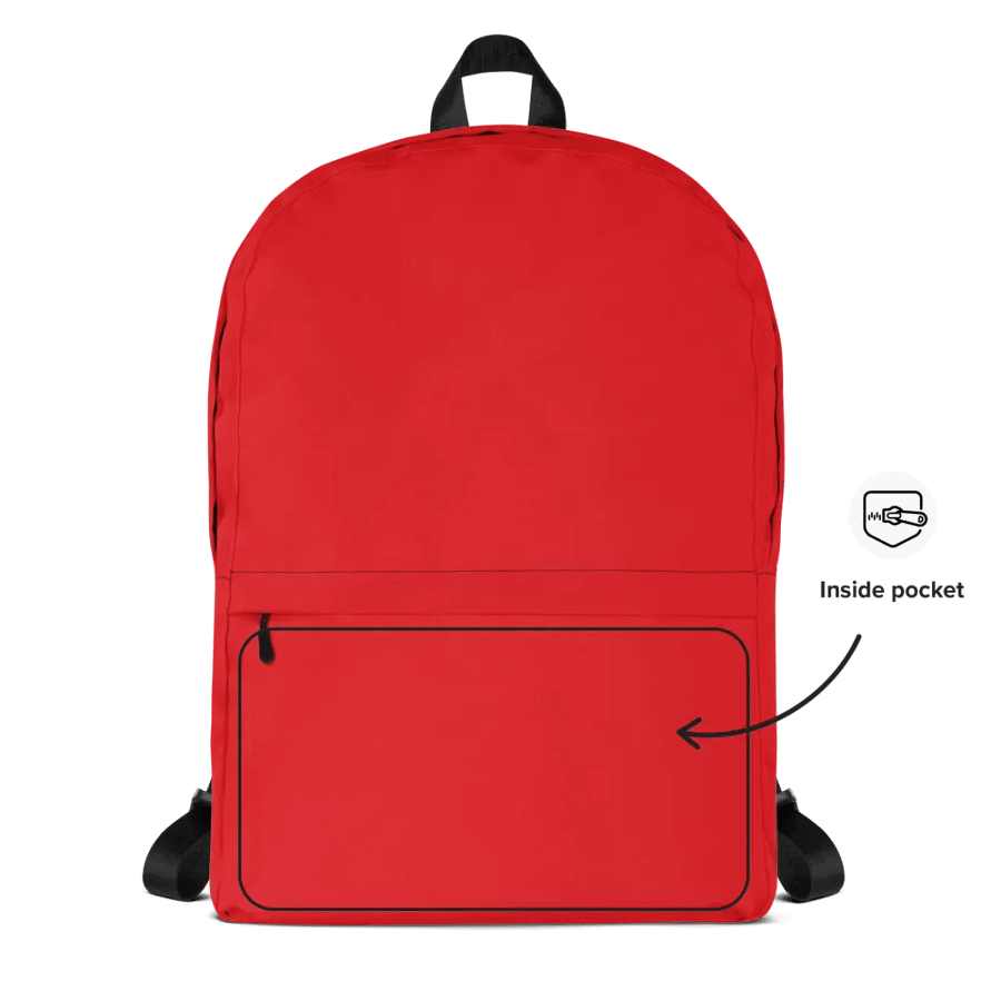 Ken Knife Co Backpack "Red" product image (4)