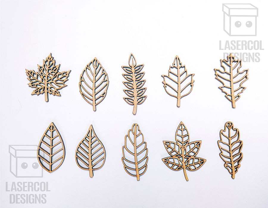 Leaves Cut Outs - Laser Cut Files product image (10)