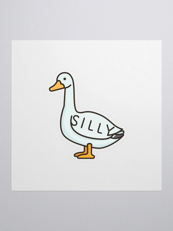 Silly Goose Sticker product image (1)