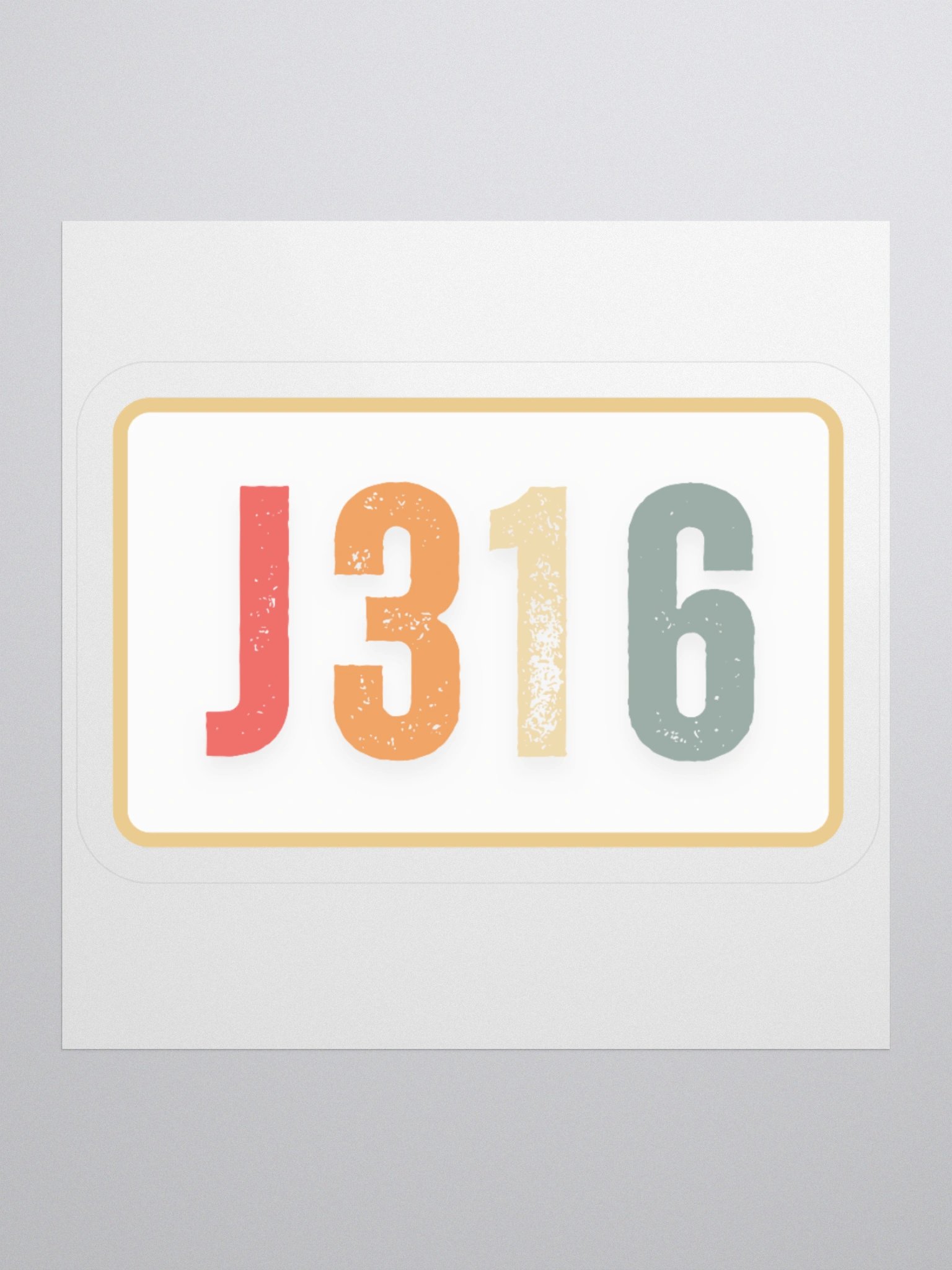 John 3:16 Sticker product image (1)