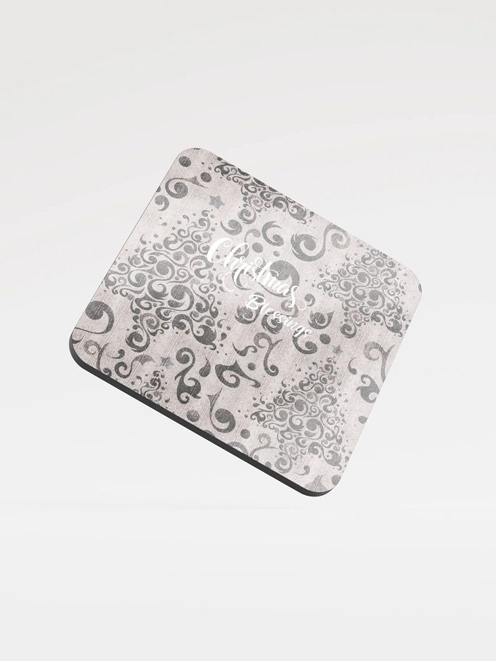 Christmas Blessings Glossed Cork Coaster gift for entertainers moms colleagues friends product image (1)