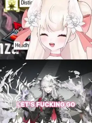 My mic also peaked bc I was so loud but anyways… #vtuber #vtuberclips #Arknights 