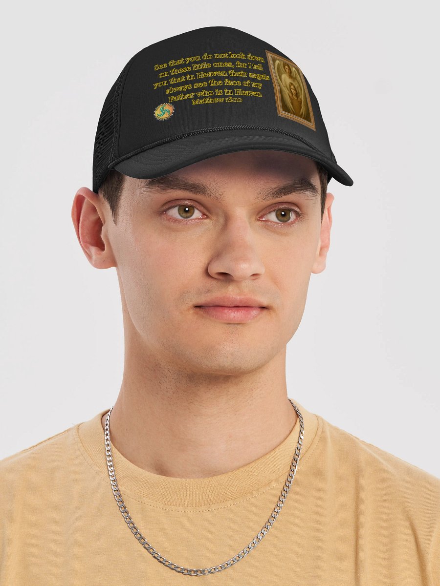Angels Watch Over Them (Female) Valucap Foam Trucker Hat product image (5)