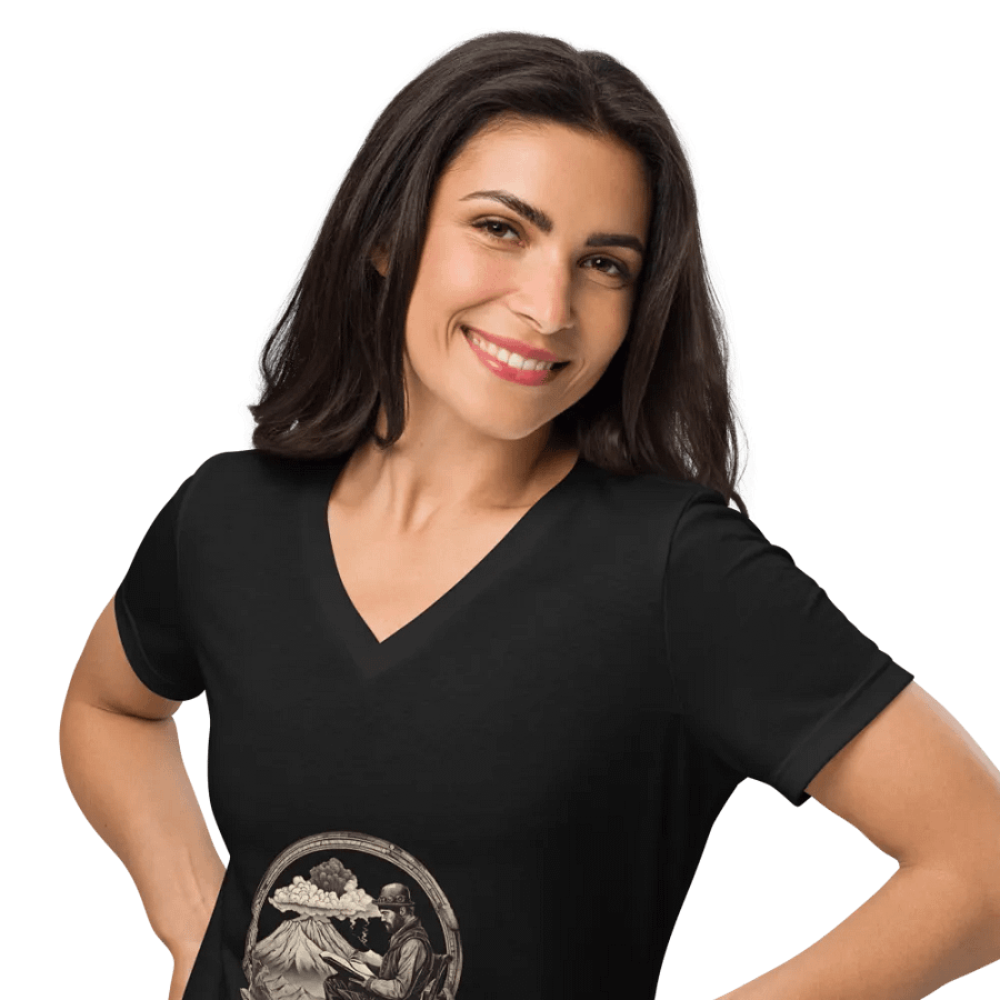 Explorer's Journal Women's V-Neck Tee product image (10)