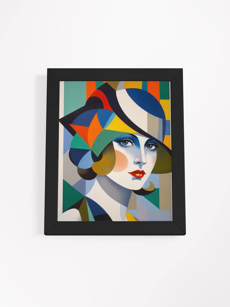 Vibrant Betty - Flapper Girl - Wall Art - Framed product image (3)