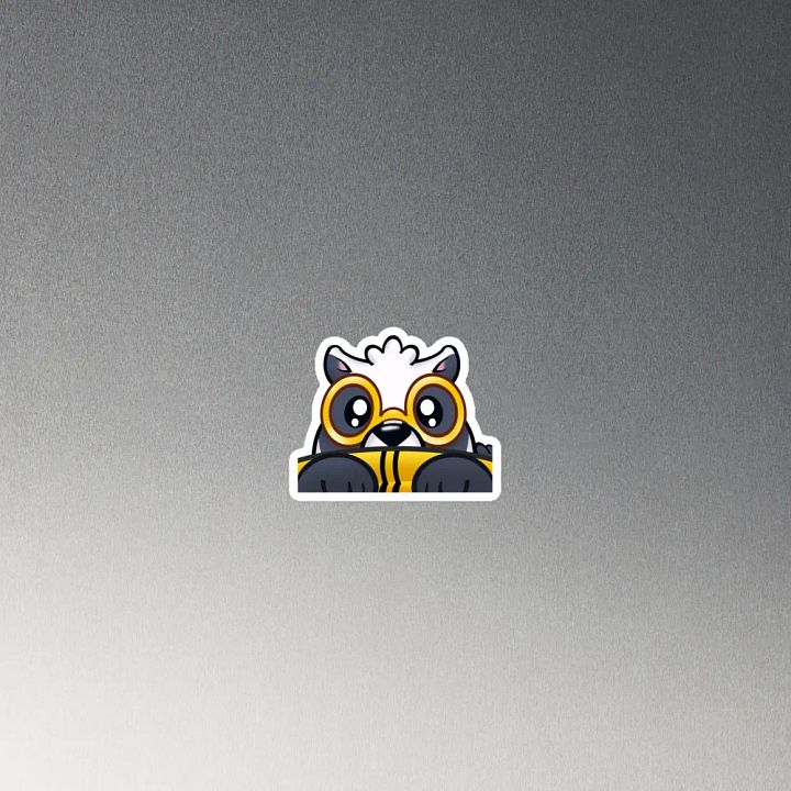 Lurking badger Magnet product image (2)