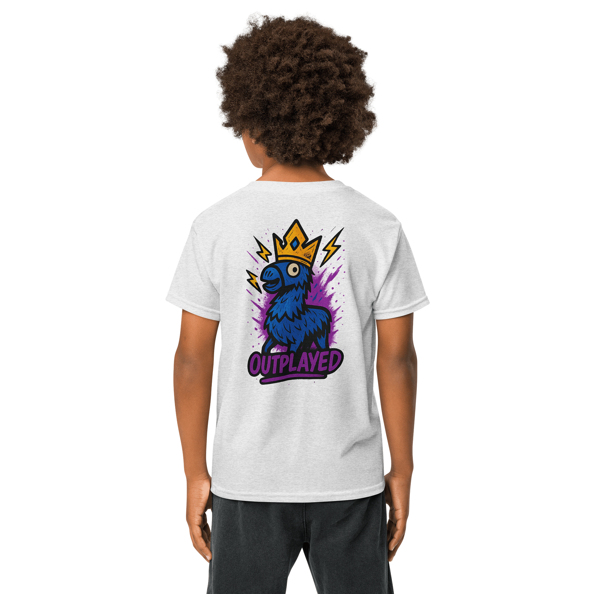 Outplayed Youth Sports Tee – Crown Up, Play On product image (69)