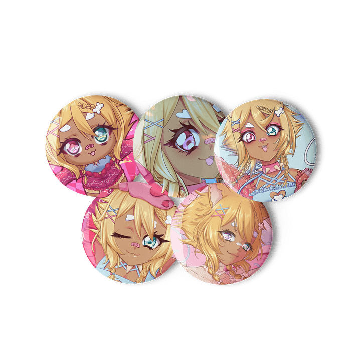 Miyuwanchan Official Button Set product image (2)