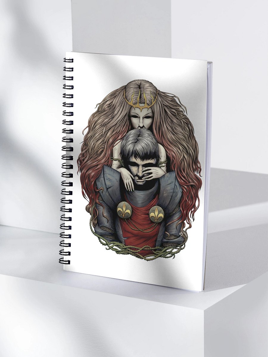 Grungy Spiral Notebook product image (4)