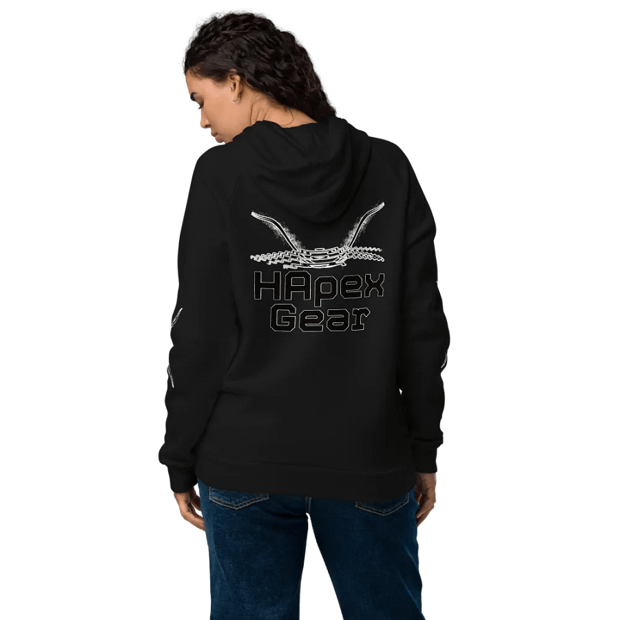 Unisex Hoodie - Black HApex Gear Black Logo product image (19)