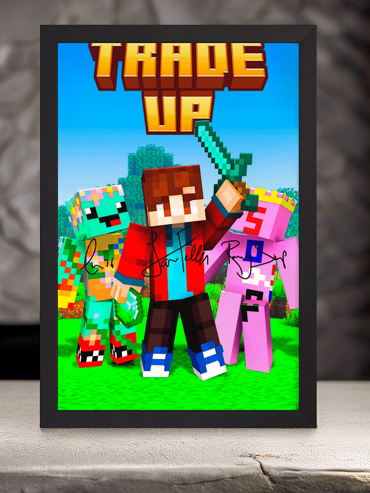 Trade Up Signed Poster product image (1)