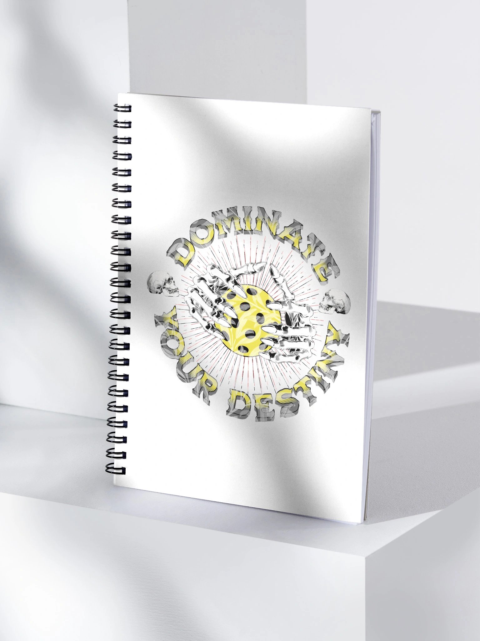 Dominate Your Destiny Pickleball Spiral Notebook product image (1)