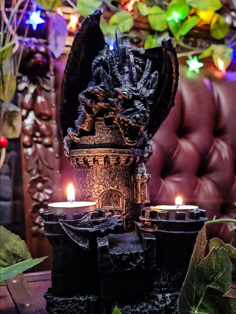 The Armored Kingdom Dragon's Fury Candle Holder product image (5)
