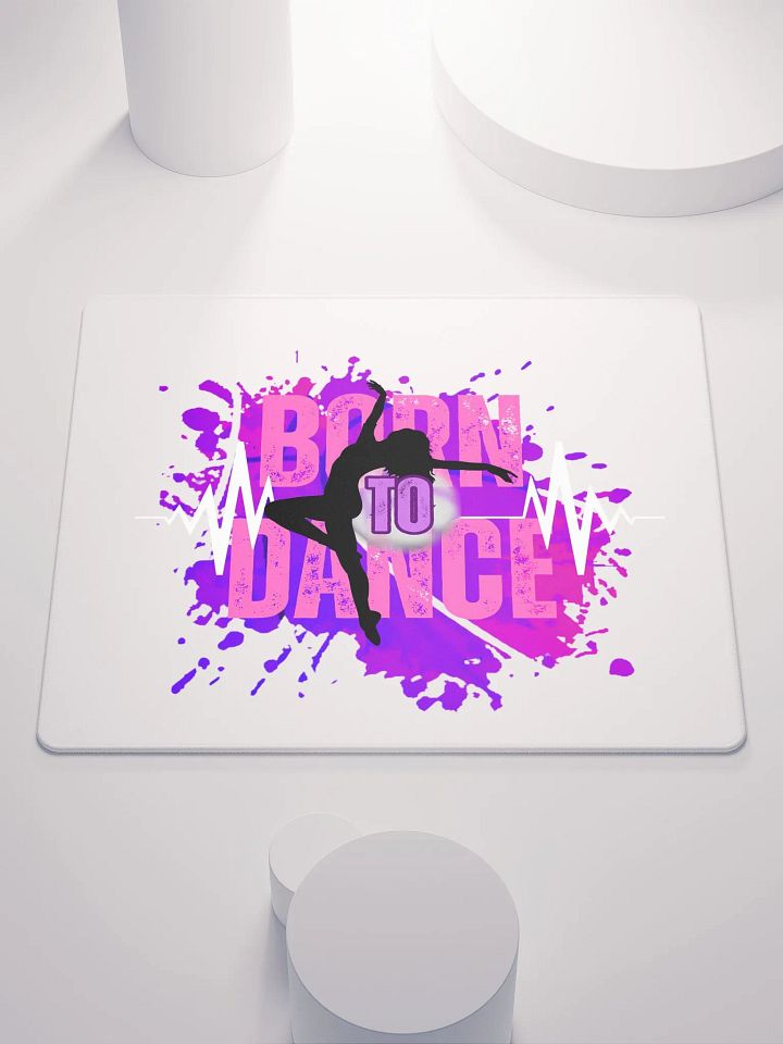 Born to Dance Her Silhouette Gaming Mouse Pad product image (1)