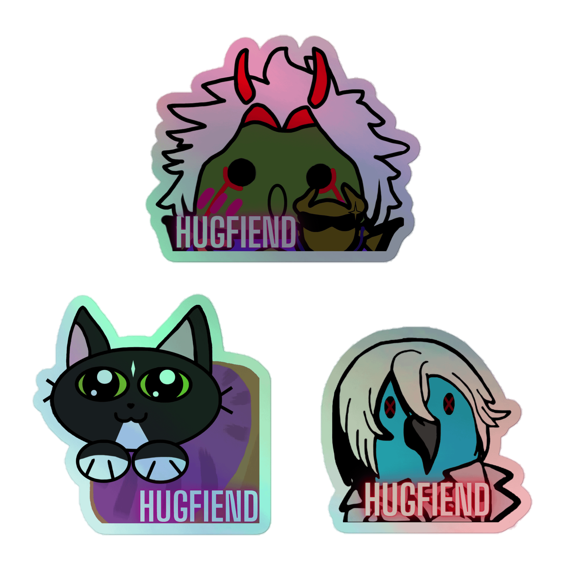 OG Emote Holographic Mini Sticker Set product image (1)