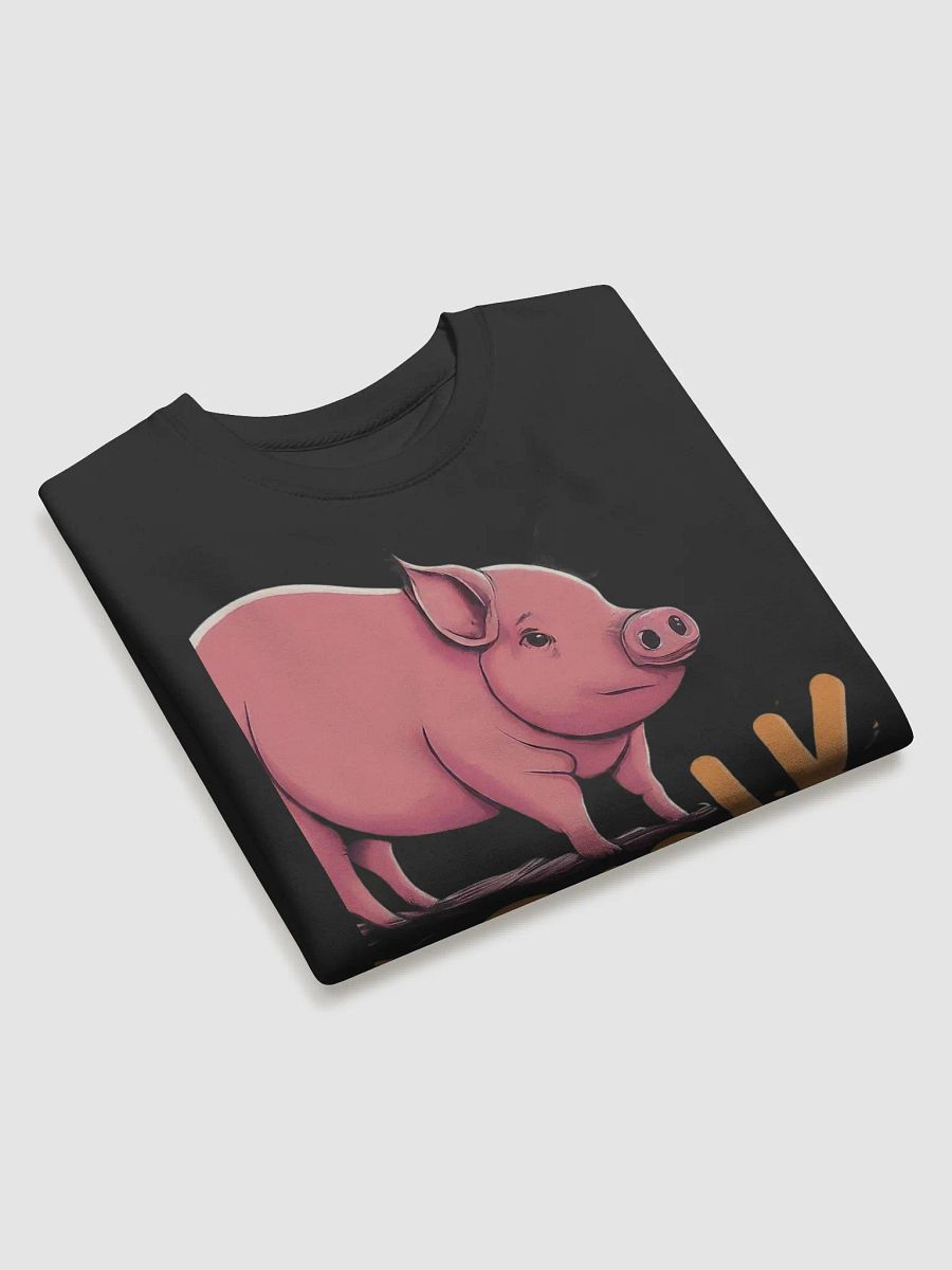 OINK! Premium Cartoon Pig Sweatshirt product image (3)