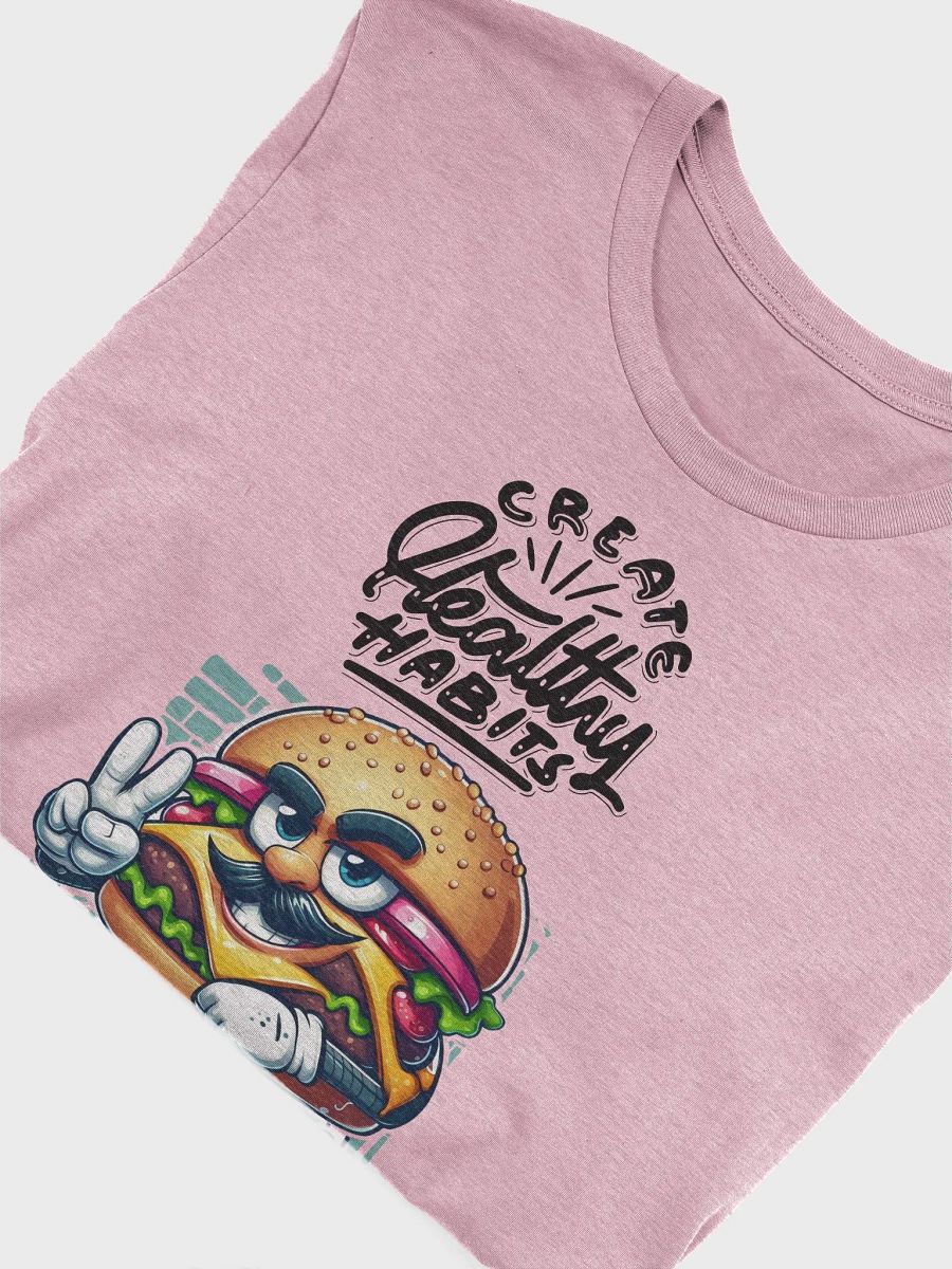 Mustache Burger Peace T-Shirt product image (55)