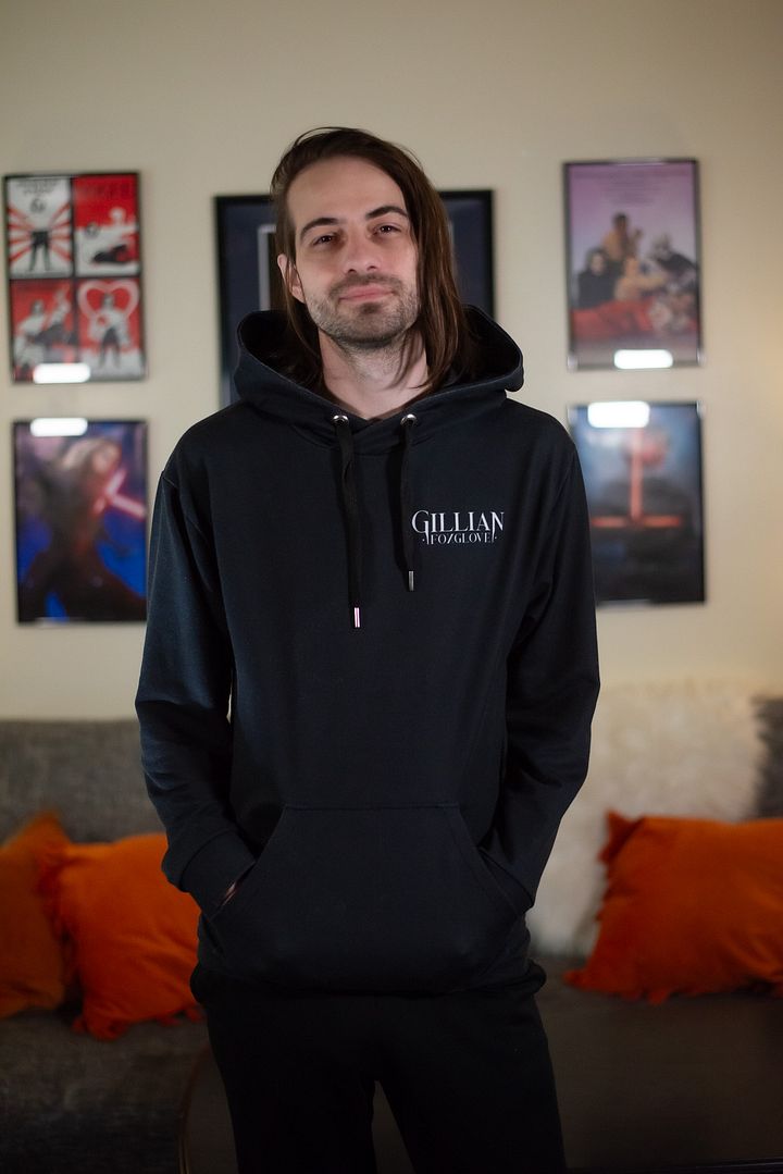 Gillian Foxglove Knight and the Fox Hoodie (Black) product image (2)