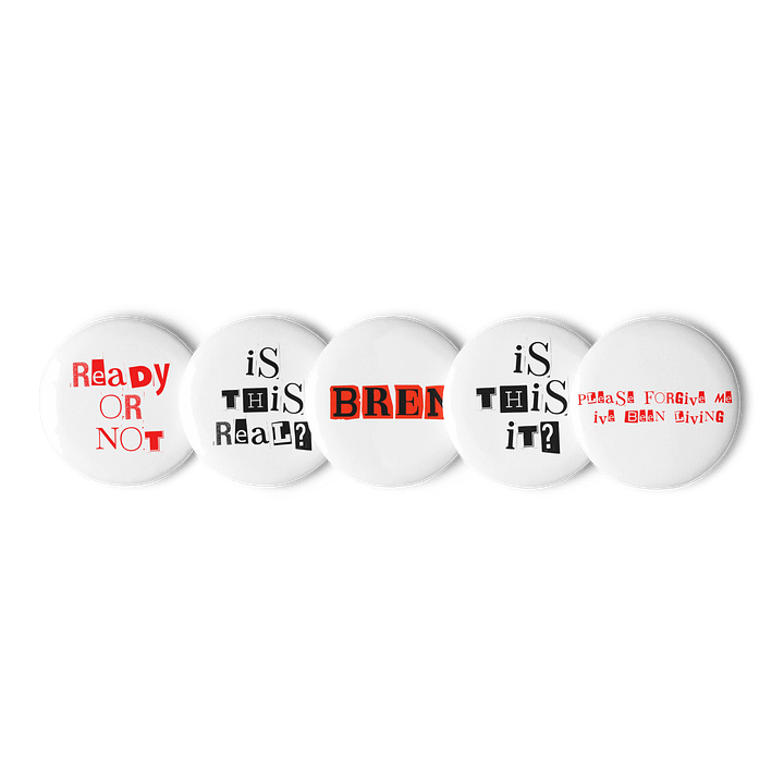 Ready or Not Pin Set product image (1)