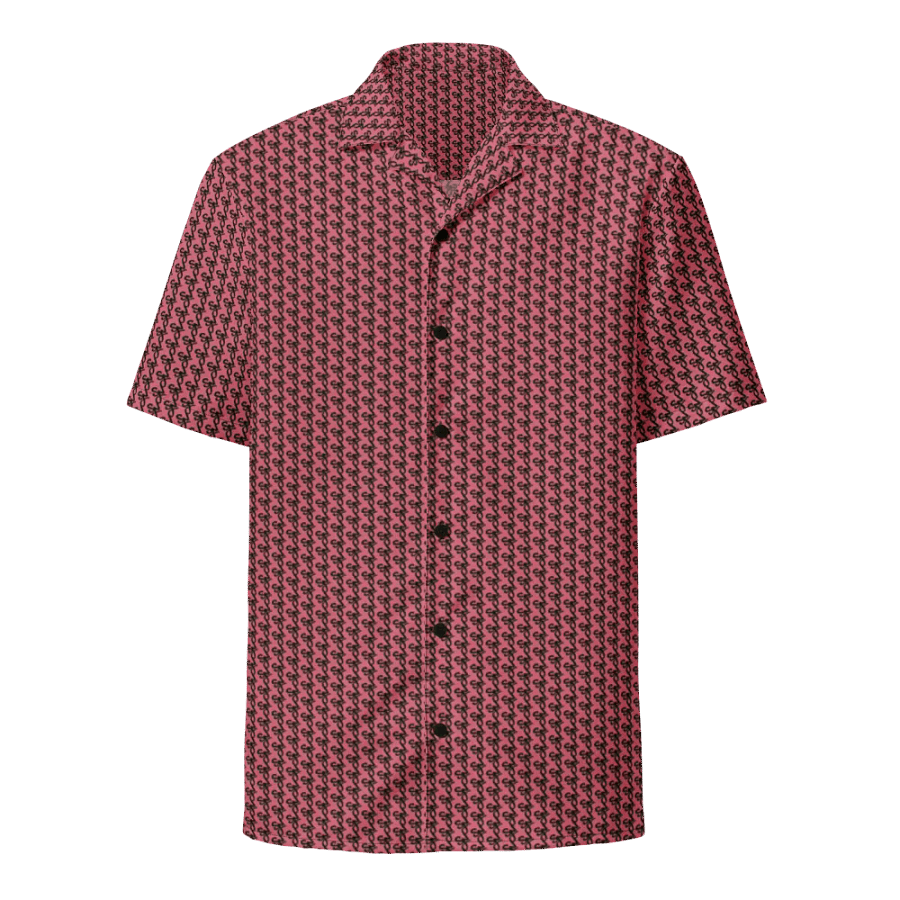 Syn-Stripe Red/Black Button Up product image (1)