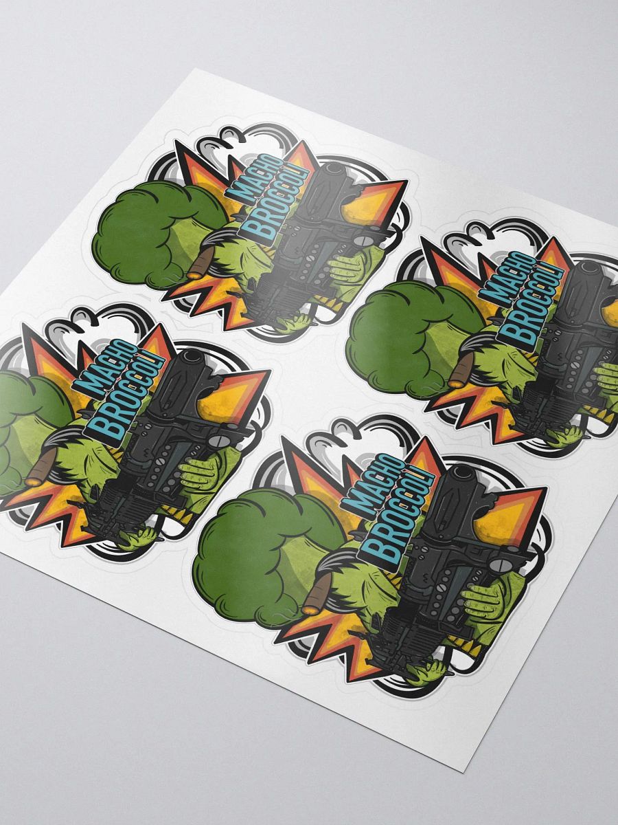 Macho Broccoli 2.0 Stickers product image (3)