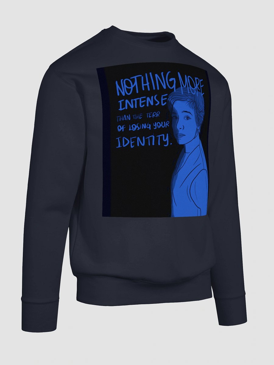 Identity Crisis Blue Illustration Premium Sweatshirt product image (104)