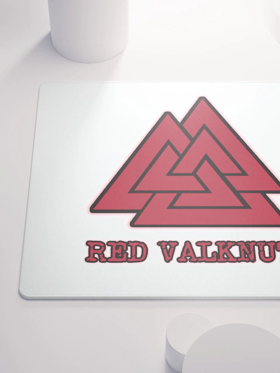 Red Valknut Office Mousepad product image (6)