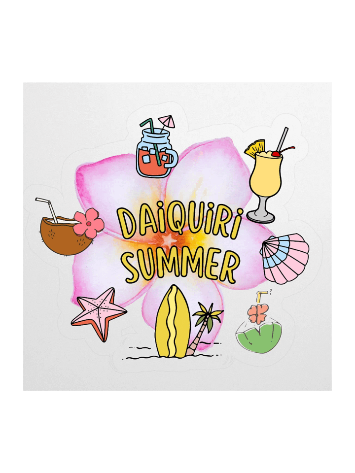DAIQUIRI SUMMER POLLY POCKET PLUMERIA STICKER product image (2)