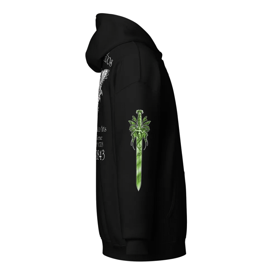 SharpTattoos @ StregaRose (Green) Zip Hoodie product image (7)
