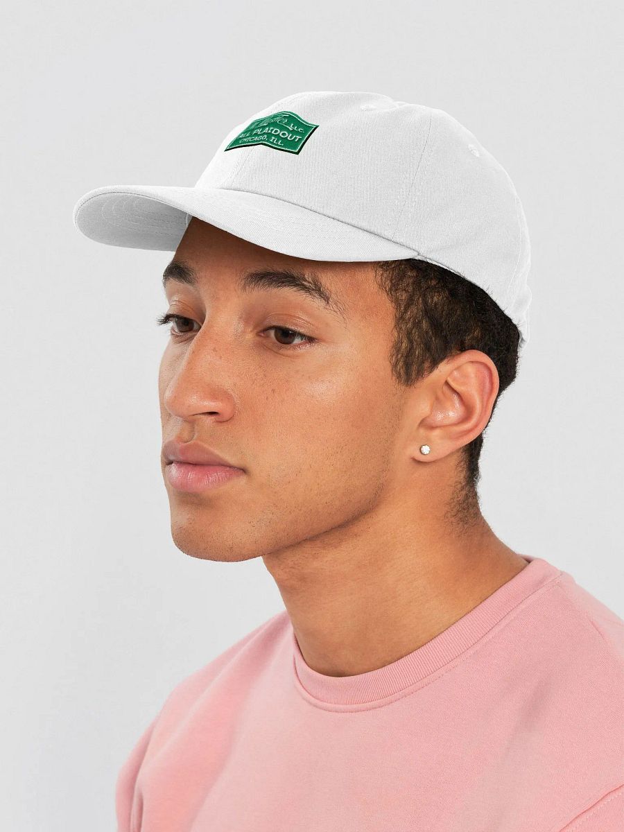 Green and White Label Dad Hat product image (79)