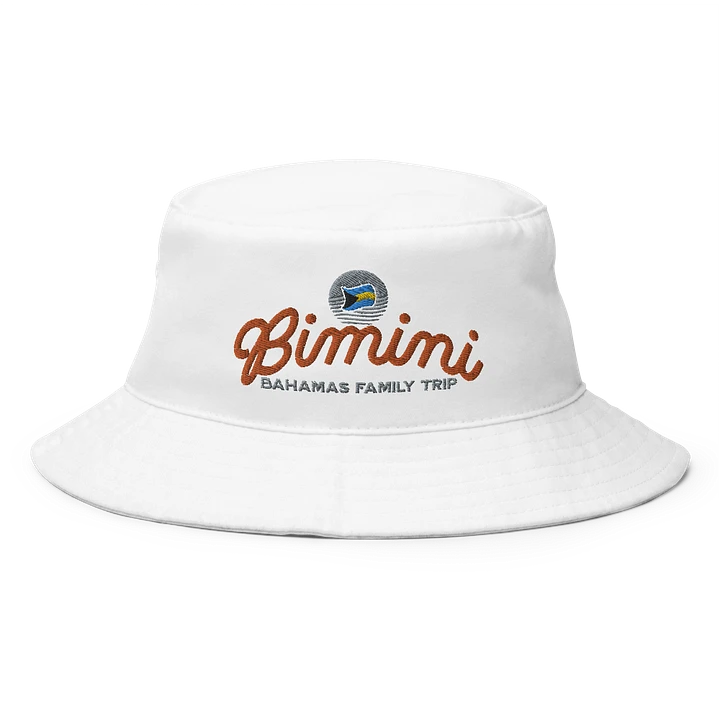 Bimini Bahamas Hat : Family Trip Bahamas Flag Bucket Hat Embroidered product image (7)