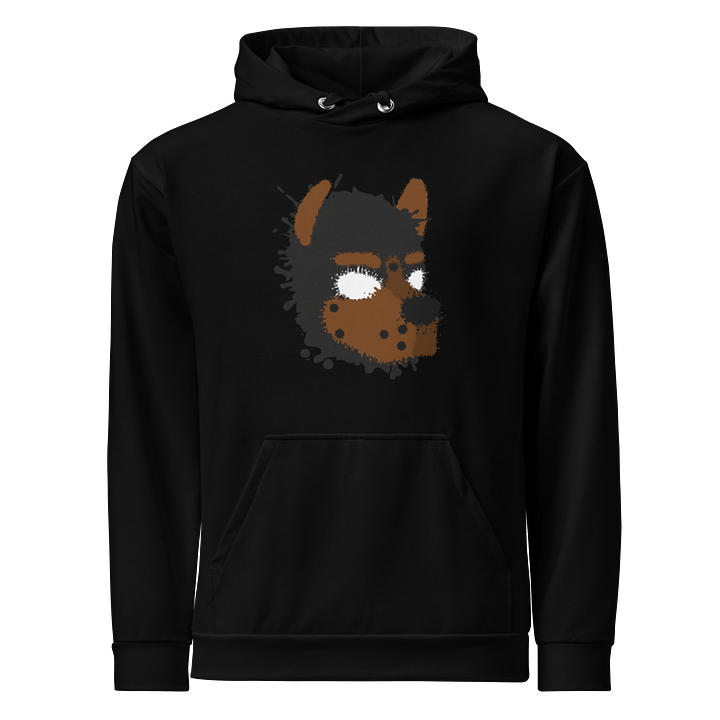 Pup Splatter Hoodie - Black / Brown product image (1)
