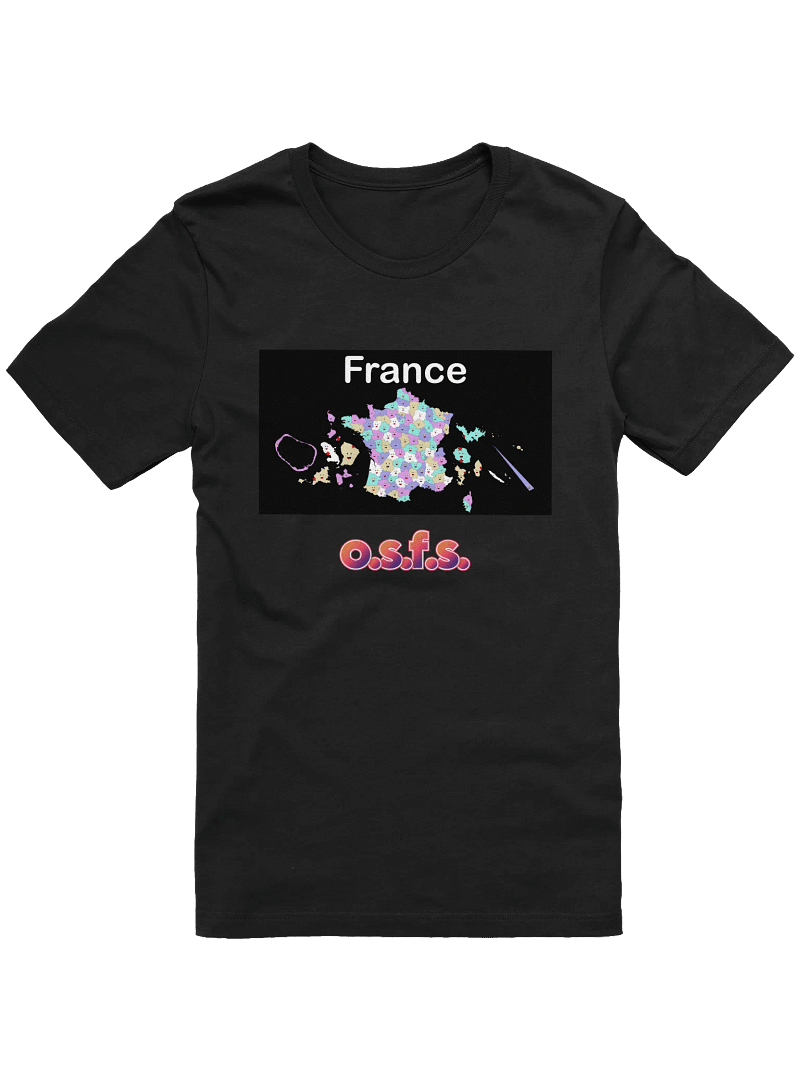 France Departments and Collectivities T-shirt