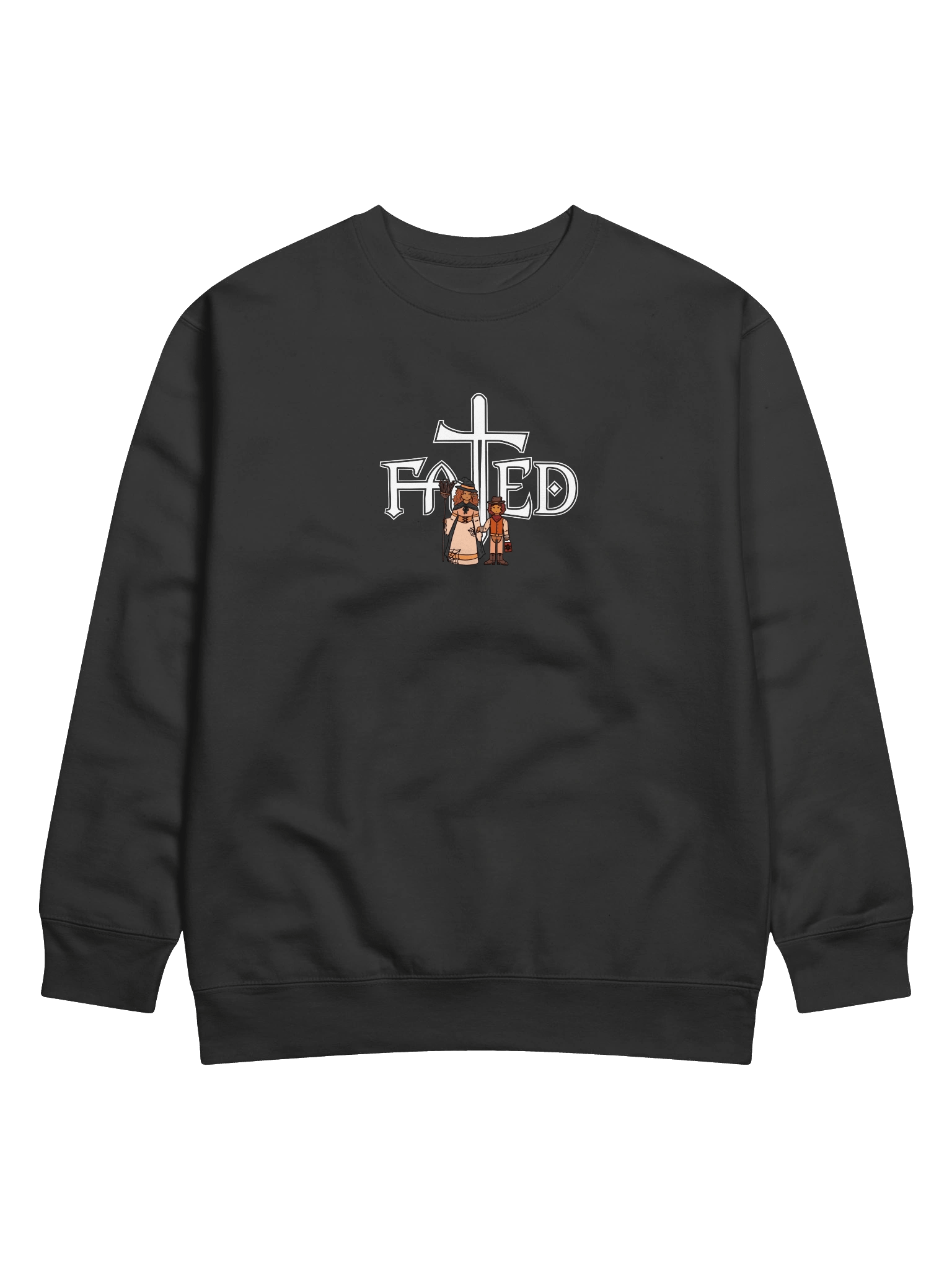 Limited Edition Fall Crewneck – Morgana & Mordred in Costume product image (1)